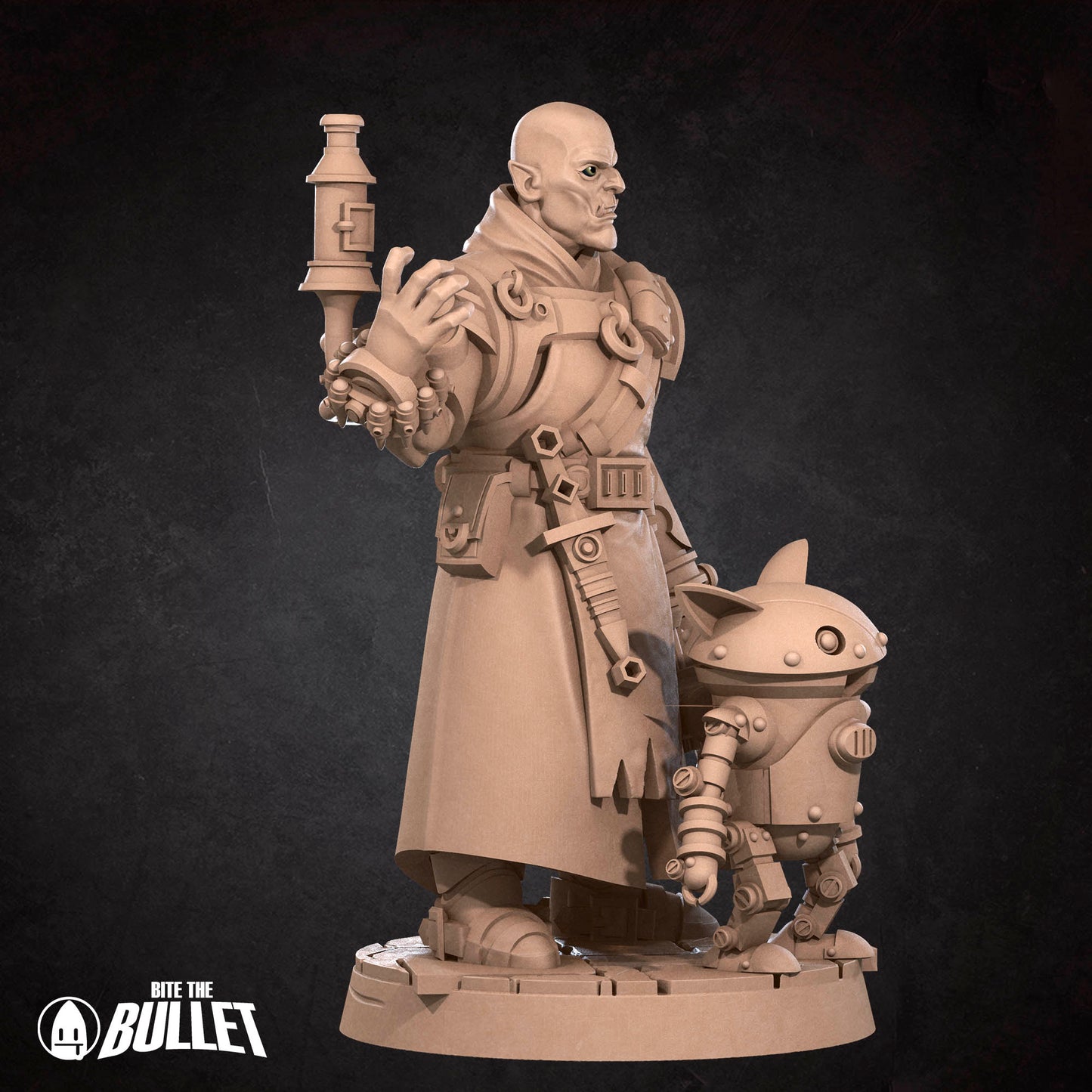 Half-Orc Inventor (+Robot)