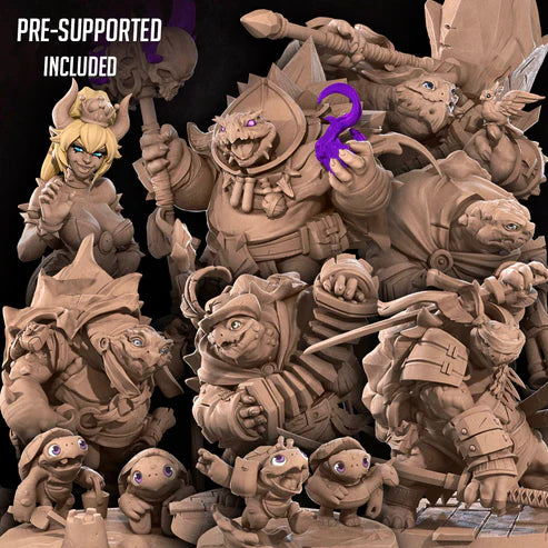Tortles — Complete Collection (12+ Models)