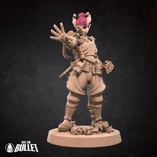Tiefling Artificer (Female) (2 Versions)