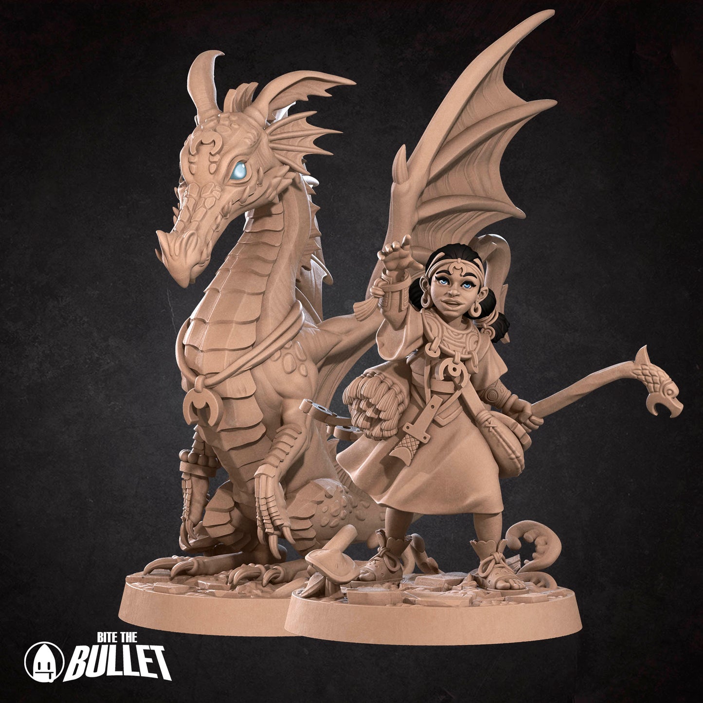 Human Summoner & Dragon