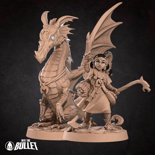 Human Summoner & Dragon