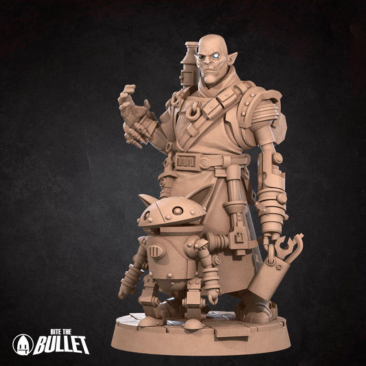 Half-Orc Inventor (+Robot)