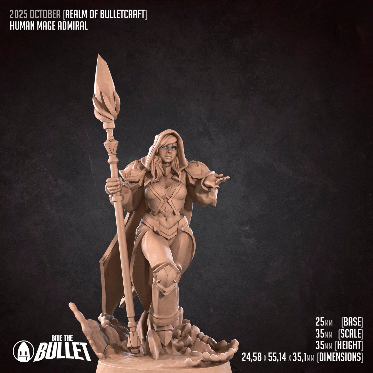 Human Mage Admiral (+Elemental)