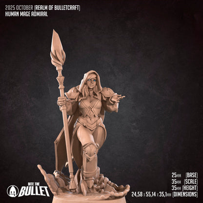 Human Mage Admiral (+Elemental)