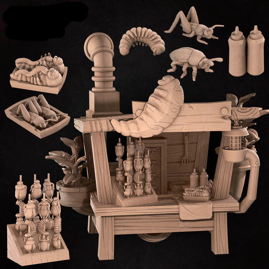 Edible Bugs Sale Point Set (9 Decorative Elements)