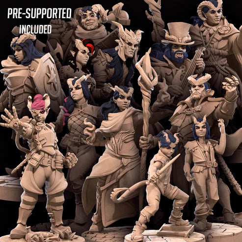 Tieflings PT.2 (Set)