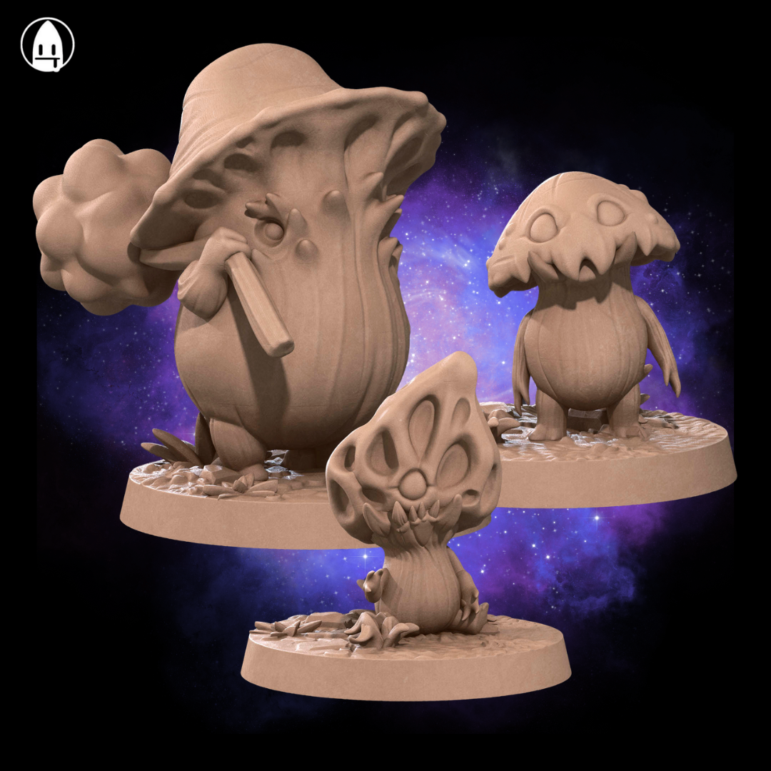 Mushroom Herd (3 Models)