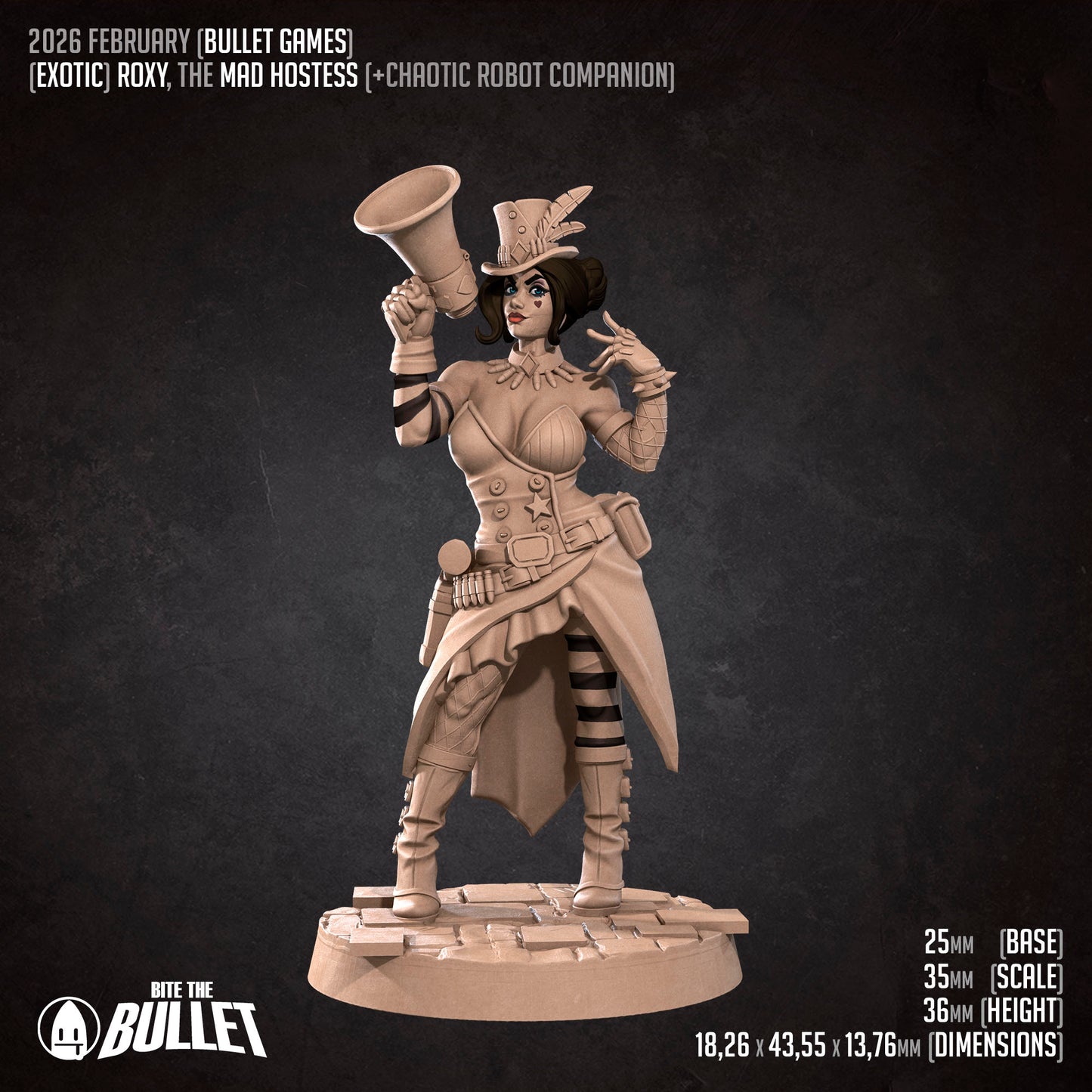 Roxy, the Mad Hostess & Chaotic Robot Companion