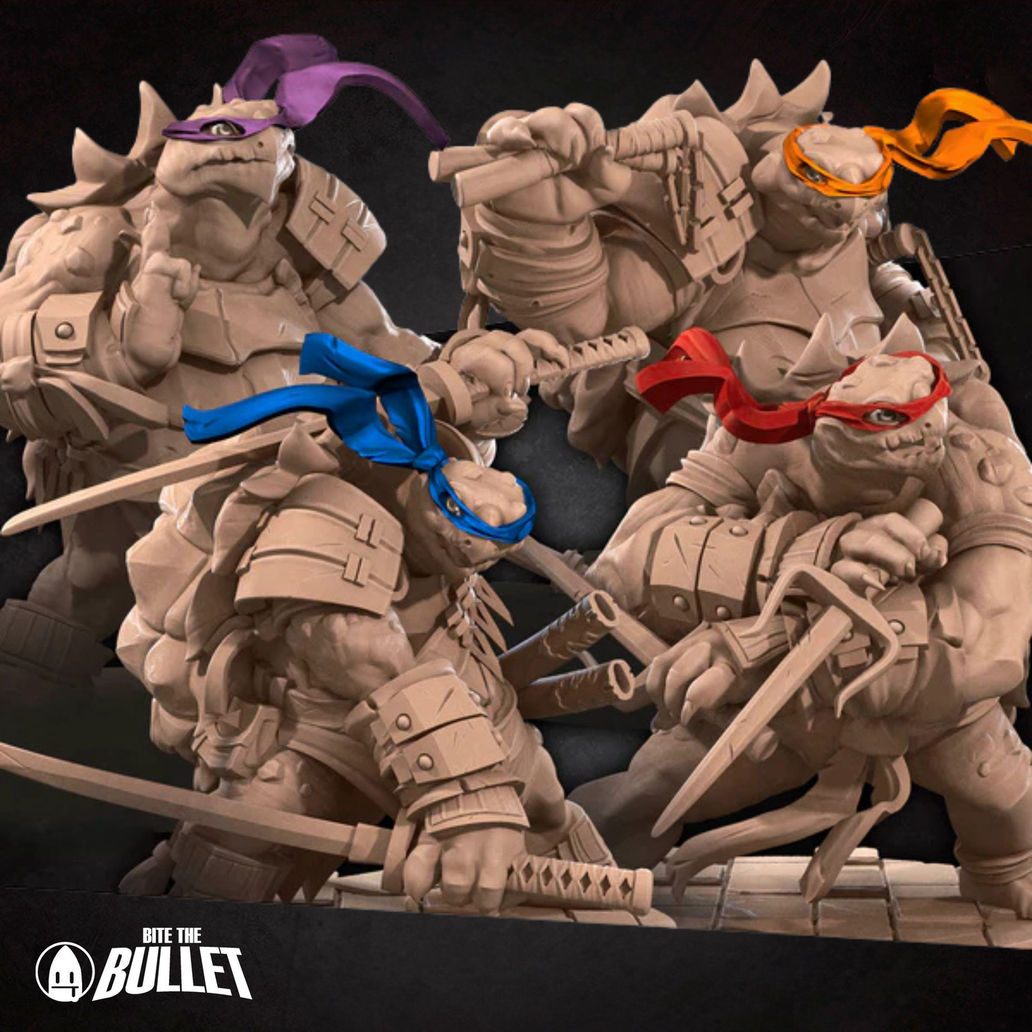 Ninja Tortles (4 Models)