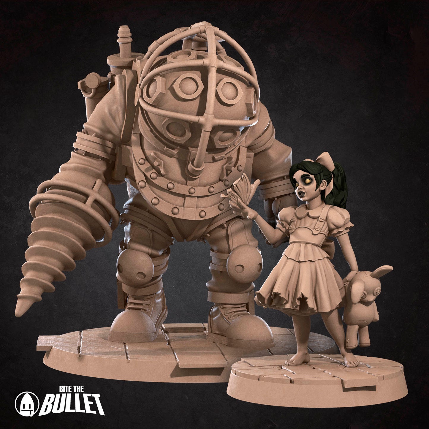 Underwater Duet: Mr. Bubbles and Tiny Angel